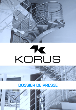 dossier de presse korus