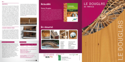 Fiche Essence Le Douglas