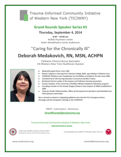 Deborah Medakovich, RN, MSN, ACHPN - Trauma
