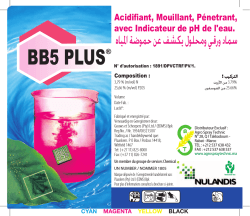 BB5 PLUS® - Le monde phytosanitaires