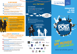 Dimanche 8 juin 10h -19h