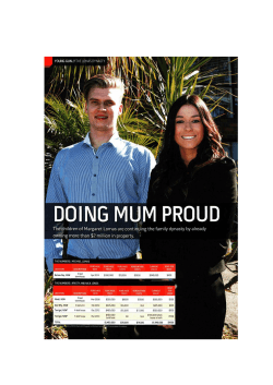 Doing Mum Proud - Destiny Financial Solutions