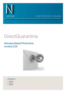 Installing DirectQuarantine