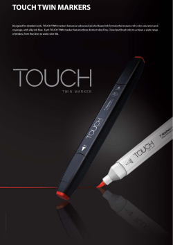 TOUCH TWIN MARKERS