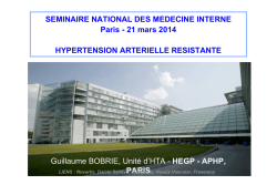 HTA r&eacute;sistante