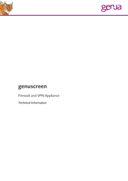 genuscreen Technical Information