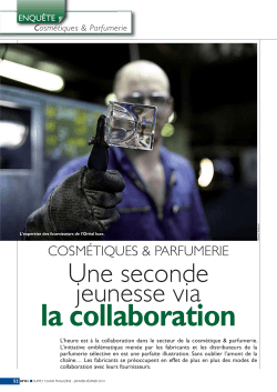 Supply Chain Magazine 81 - Enquête Cosmétiques et parfumerie