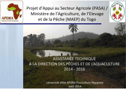 1408 Présentation ATI Togo UE 2014