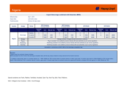 Import Demurrage combined with Detention (MHD) - Hapag