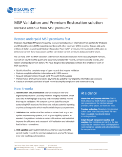 MSP Premium Restoration - Discovery Health Partners