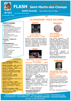 FLASH Saint-Martin-des-Champs BOMM KELEIER