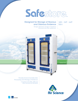 Safestore - Air Science