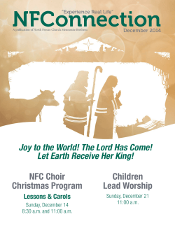 NFC Choir Christmas Program Children Lead Worship