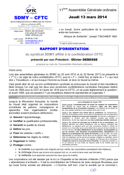 Olivier Debesse - SDMY-CFTC