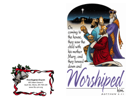 Our 2014 Christmas Keepsake Flier
