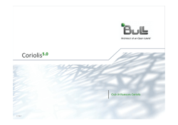 Pour en savoir - Coriolis Finances Publiques
