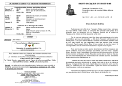 FIP du 02 novembre 2014 - Paroisse Saint-Jacques du Haut-Pas