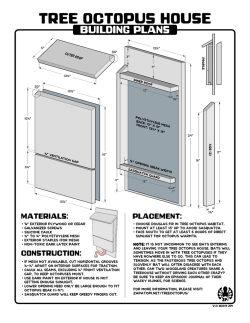 Tree Octopus House Building Plans