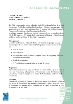 CLASSE COLLÈGE GLENALMOND
