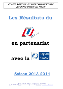 Les Champions de France - Comité régional du sport universitaire