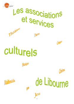 Associations et services culturels