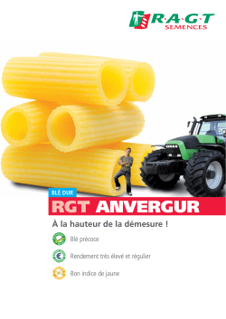 RGT AnveRGuR - RAGT Semences
