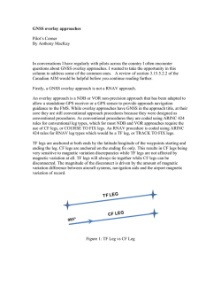GNSS Overlay Apporaches