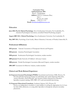 Download CV - NBI Weston