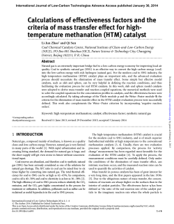 temperature methanation (HTM) catalyst