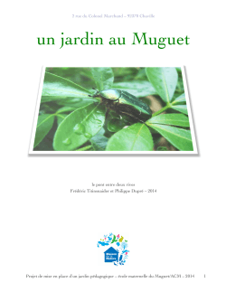 un jardin au Muguet - le projet-light