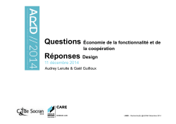 Questions EFC Réponses Design ARD 11122014