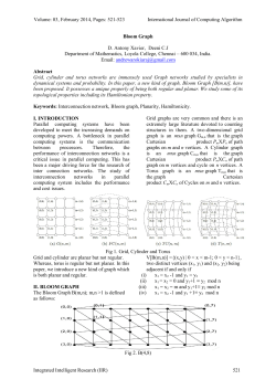 Bloom Graph - International Journal of Computing Algorithm