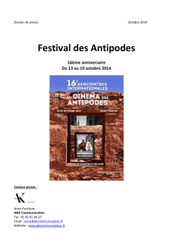Festival des Antipodes