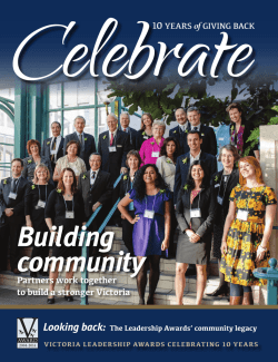 VLA Magazine - Leadership Victoria