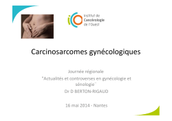 Carcinosarcomes gynécologiques-1 Dr BERTON