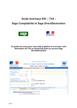 Guide EDI TVA