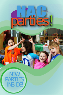 2014/2015 NAC Birthday Parties Brochure! New birthday parties