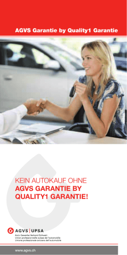 KEIN AUTOKAUF OHNE AGVS GARANTIE BY QUALITY1