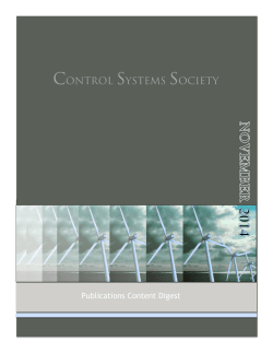 PDF Version - IEEE Control Systems Society