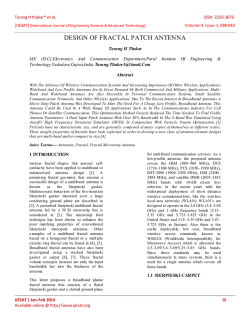 ISSN 2250&ndash;3676 VOL-04 ISS-01 JAN-FEB 2014