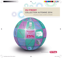 hu-friedy collection automne 2014