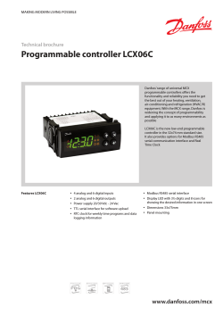 Programmable controller LCX06C