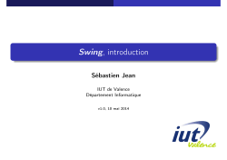 Swing, introduction