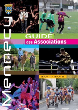 Guide des associaitions