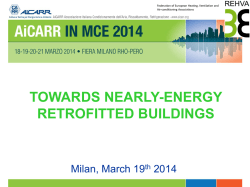 Energy retrofitting of panel residential buildings for nearly