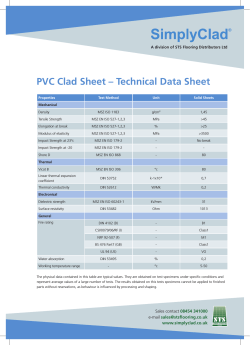PVC Clad Tech Data Sheet.indd