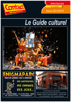 Le Guide culturel