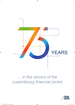 in the service of the Luxembourg financial centre