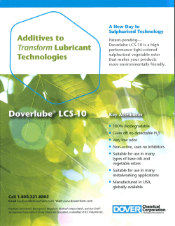 Doverlube LCS-10