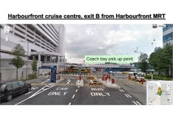 Harbourfront cruise centre, exit B from Harbourfront MRT